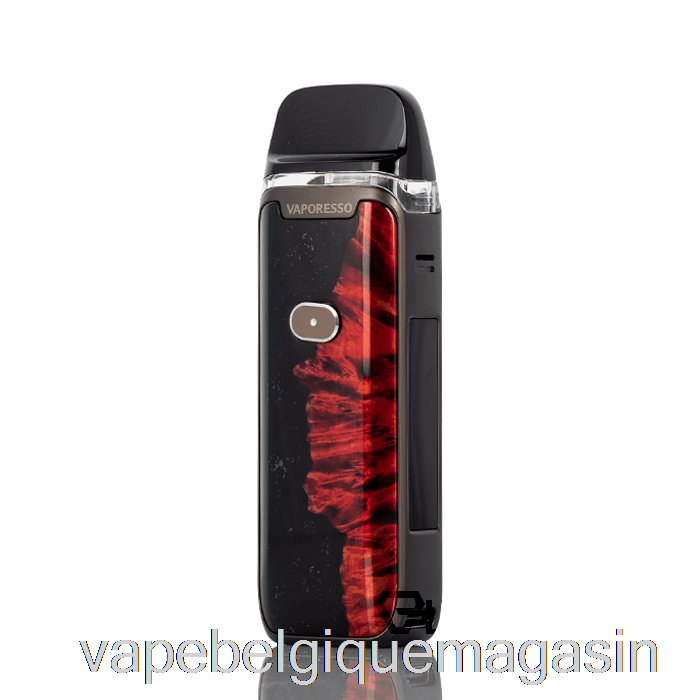 Vape Belgique Vaporesso Luxe Pm40 Pod Mod Kit Lave Rouge